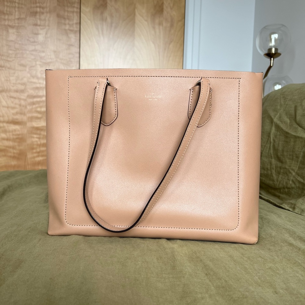 Kate Spade Leather Zip Top Tote